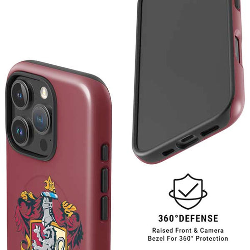 Wizarding World Harry Potter Gryffindor House Crest iPhone 16 Pro Max Magsafe Impact Case
